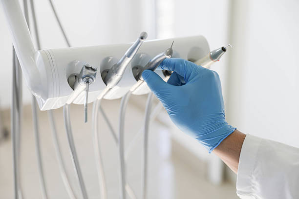 Professional Dental Implants technician working in March ARB, CA